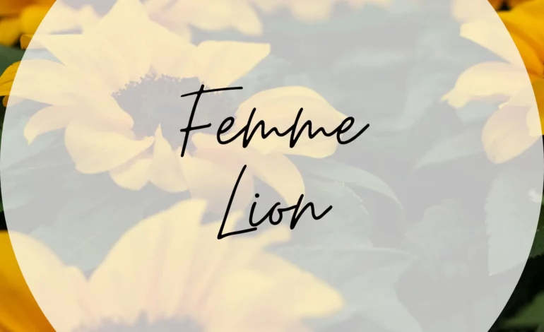 femme lion