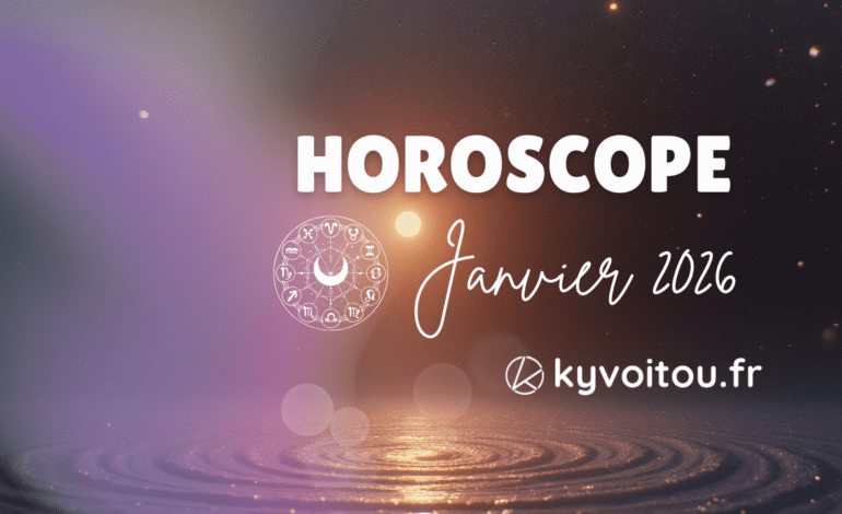  Horoscope du mois de janvier 2026 : Une renaissance intérieure et de nouveaux départs